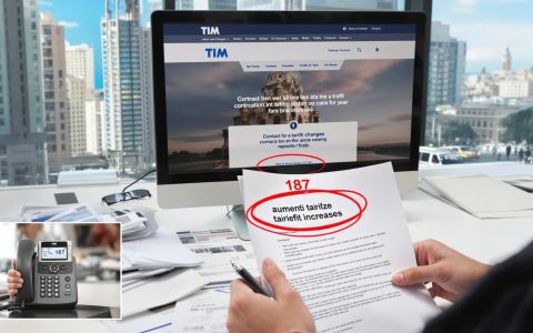 TIM annuncia aumenti fino a 2,90 euro per la rete fissa da aprile 2025