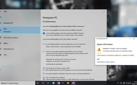 Microsoft introduce una nuova funzione FAQ in Windows 11 per migliorare le prestazioni del PC