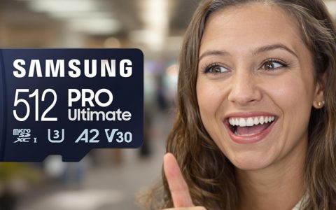 Offerta TOP: Samsung PRO Ultimate MicroSD 512GB a metà prezzo