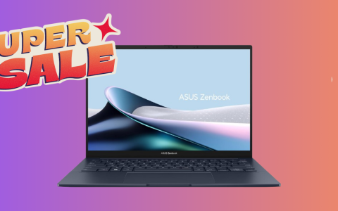 Asus Zenbook 14 OLED: un concentrato di potenza a 300€ in meno