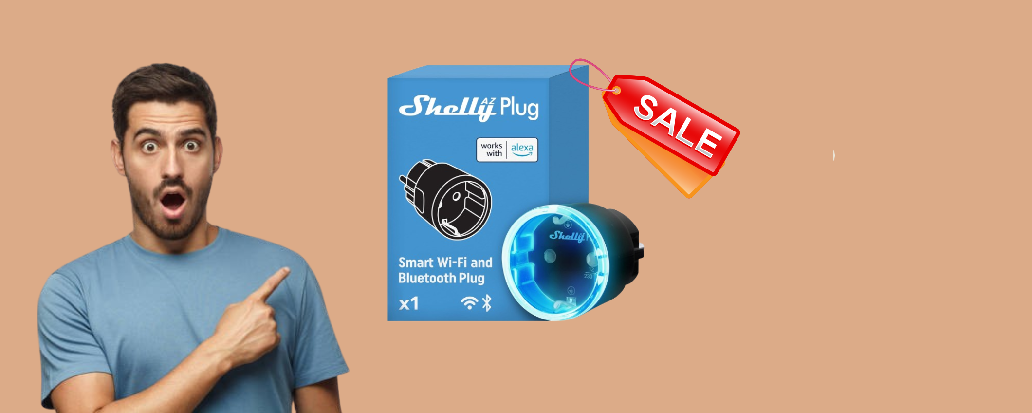 Casa sempre più smart con la Presa intelligente Shelly a soli 20€ su Amazon Casa sempre più smart con la Presa intelligente Shelly a soli 20€ su Amazon