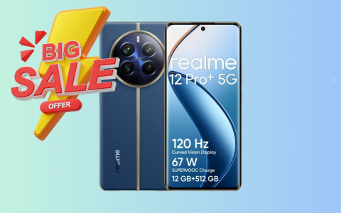 Realme 12 Pro+ con fotocamera da URLO e ricarica lampo in offerta mozzafiato