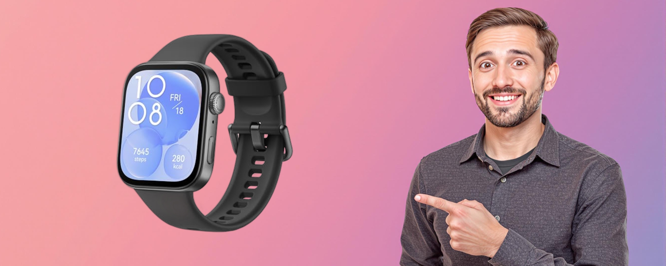 Huawei Watch Fit 3: design elegante e funzionalità avanzate a prezzo scontato Huawei Watch Fit 3: design elegante e funzionalità avanzate a prezzo scontato