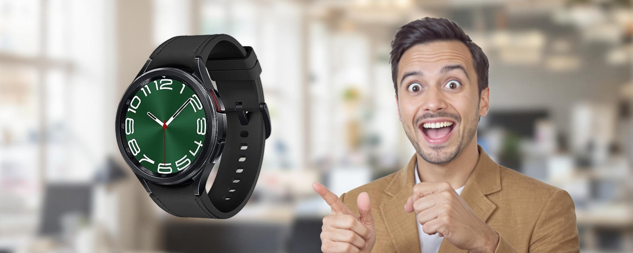 Samsung Galaxy Watch6 Classic LTE: eleganza e funzionalità a un prezzo competitivo Samsung Galaxy Watch6 Classic LTE: eleganza e funzionalità a un prezzo competitivo