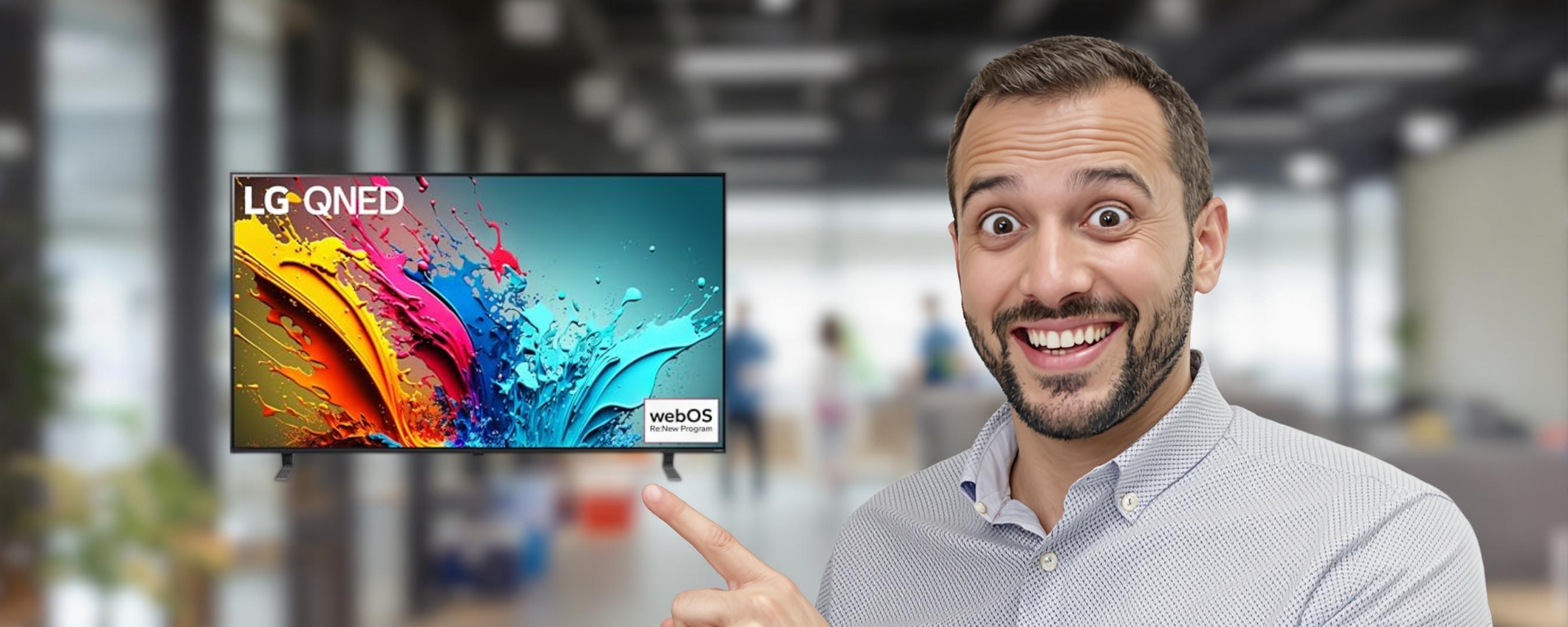 LG QNED 65 Serie 85: la smart TV più completa, perfetta per gli amanti del cinema LG QNED 65 Serie 85: la smart TV più completa, perfetta per gli amanti del cinema