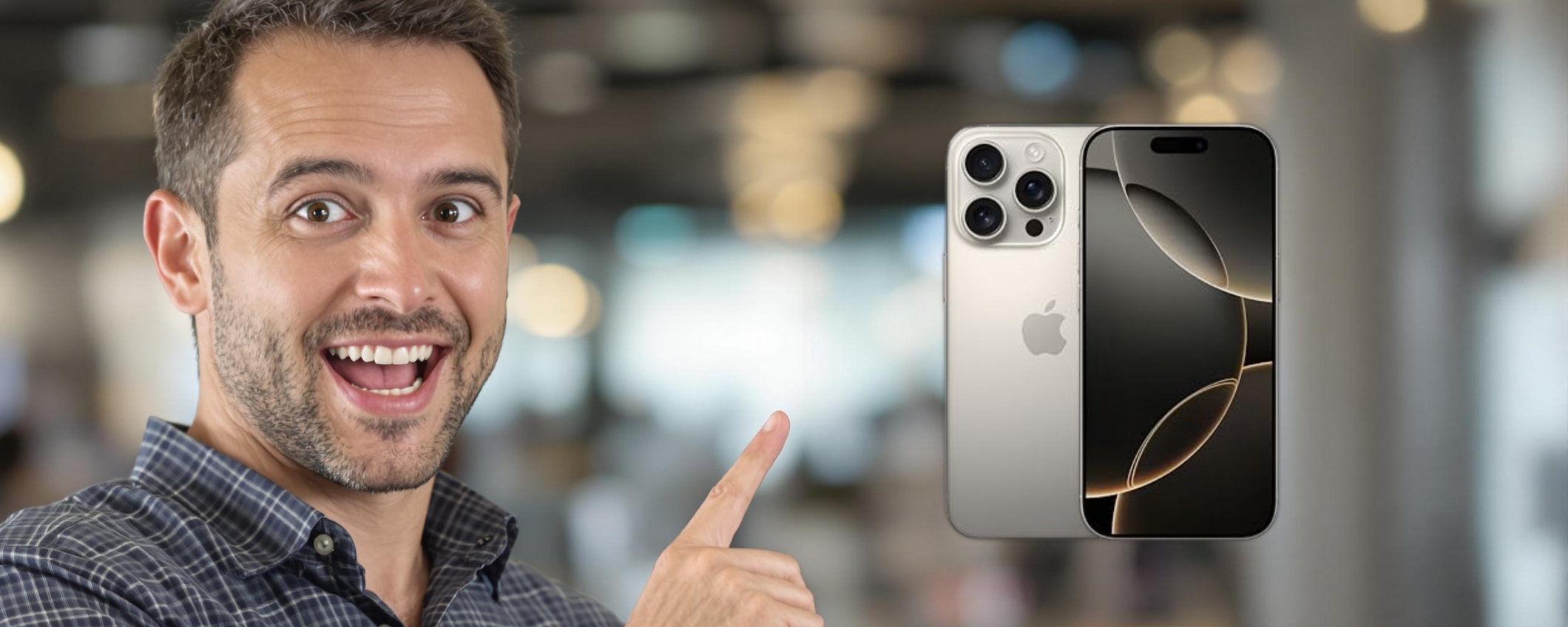 iPhone 16 Pro: l'ammiraglia da acquistare oggi, super sconto su Amazon iPhone 16 Pro: l'ammiraglia da acquistare oggi, super sconto su Amazon