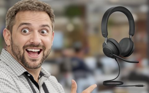 Jabra Evolve2 40 SE: comfort e qualità per il lavoro in ufficio