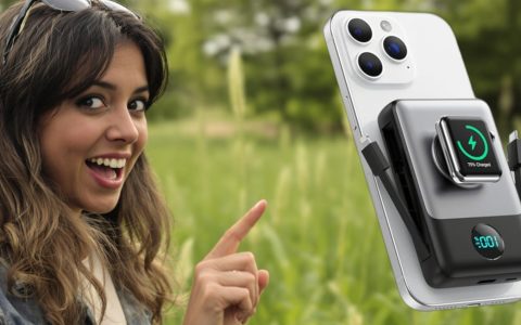 Energia sempre a portata di mano con il Power Bank MagSafe a meno di 30€