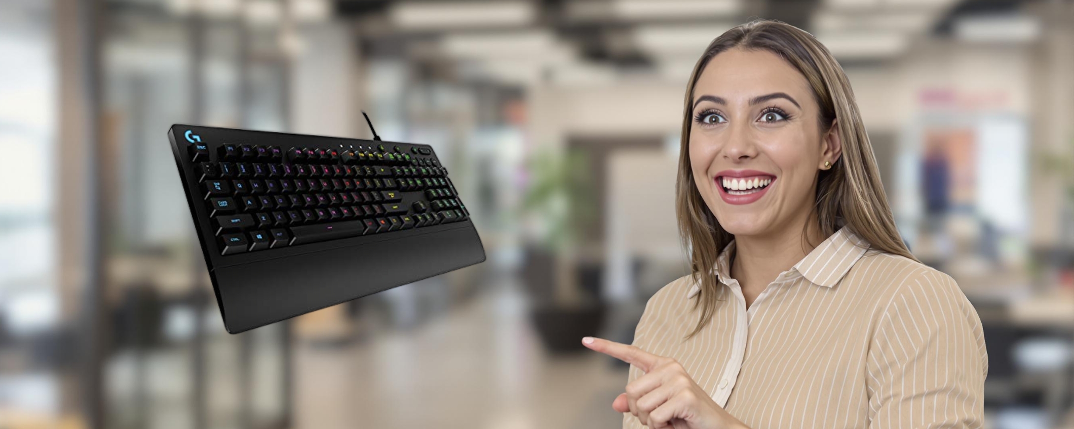 Tastiera da gaming Logitech: la più desiderata su Amazon, oggi è tua a soli 38€ Tastiera da gaming Logitech: la più desiderata su Amazon, oggi è tua a soli 38€