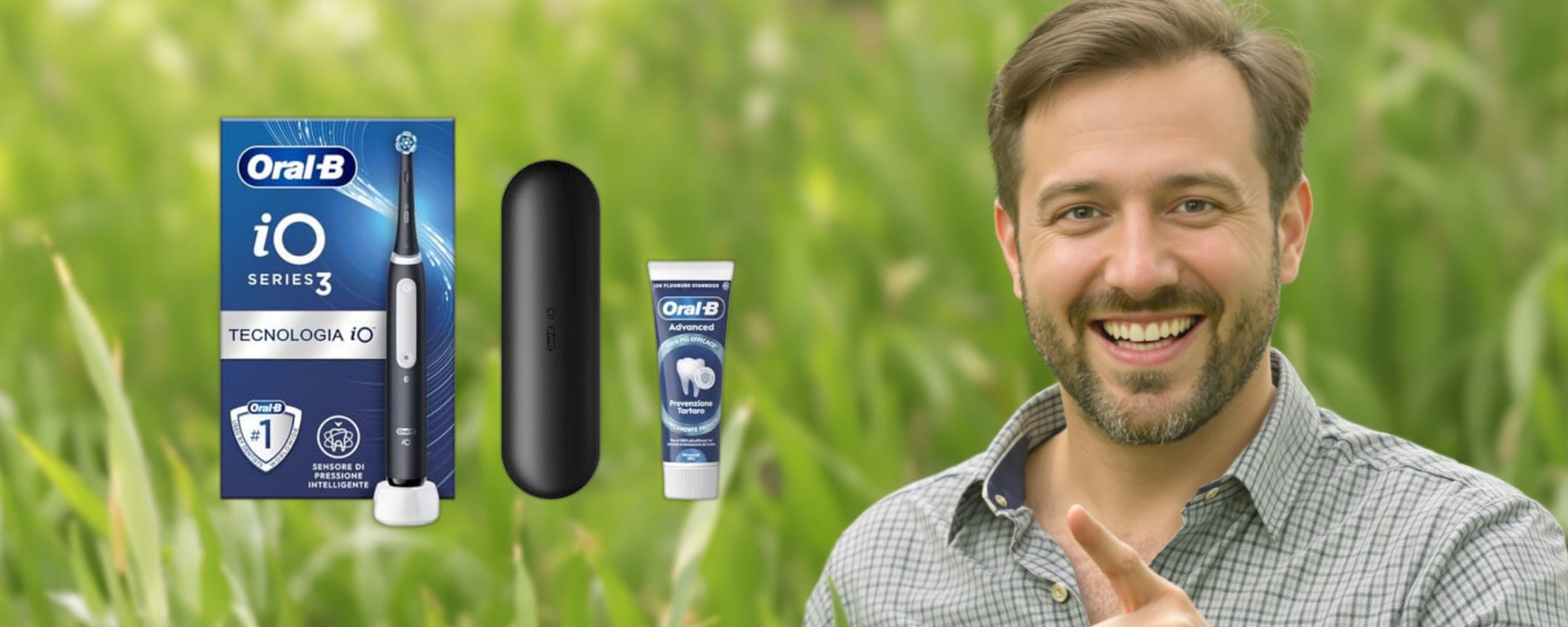 Spazzolino elettrico Oral-B iO 3 a meno di metà prezzo: ancora per pochissimo Spazzolino elettrico Oral-B iO 3 a meno di metà prezzo: ancora per pochissimo