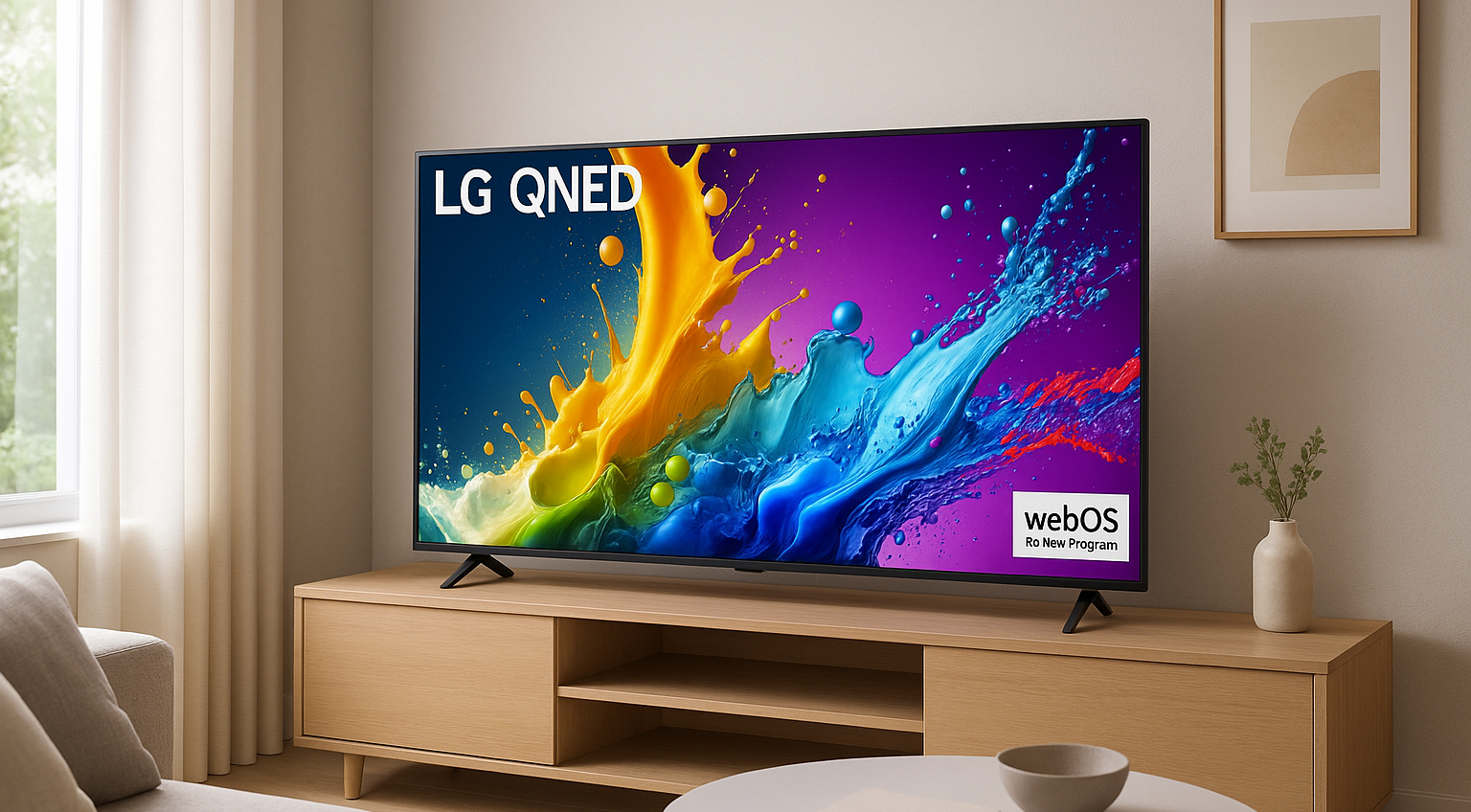 Vivi il cinema nel salotto di casa tua con la smart TV LG QNED da 50 pollici Vivi il cinema nel salotto di casa tua con la smart TV LG QNED da 50 pollici