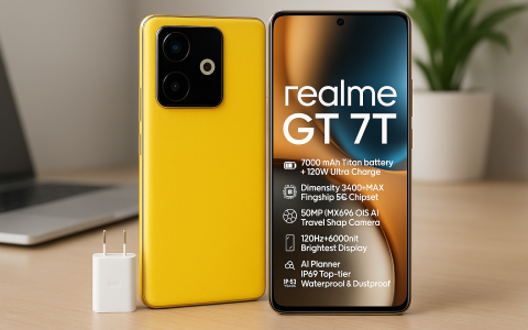 Realme GT 7T 5G: lo smartphone che devi comprare ADESSO su Amazon