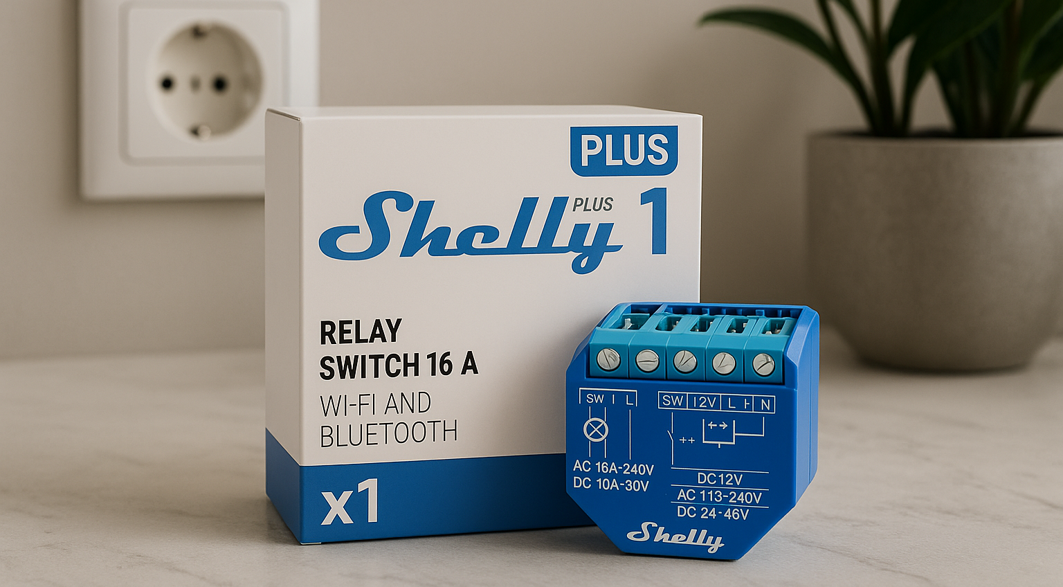 Assicurati una casa più smart con l'interruttore intelligente Shelly Plus 1 a soli 16€ Assicurati una casa più smart con l'interruttore intelligente Shelly Plus 1 a soli 16€