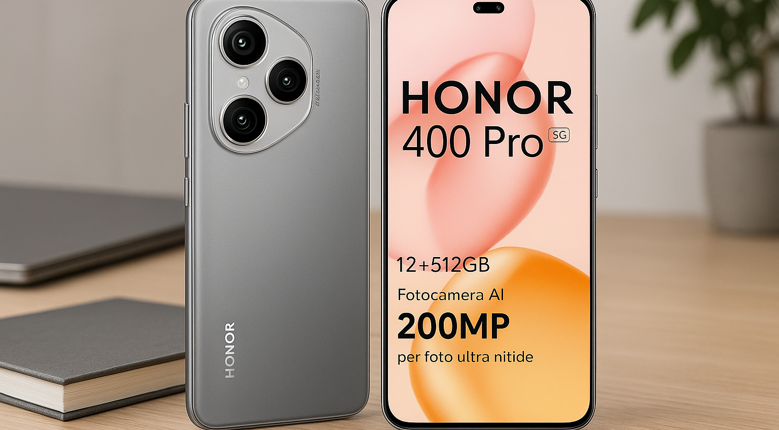 Maxi coupon sconto di 150€ sull'HONOR 400 Pro: approfittane subito! Maxi coupon sconto di 150€ sull'HONOR 400 Pro: approfittane subito!