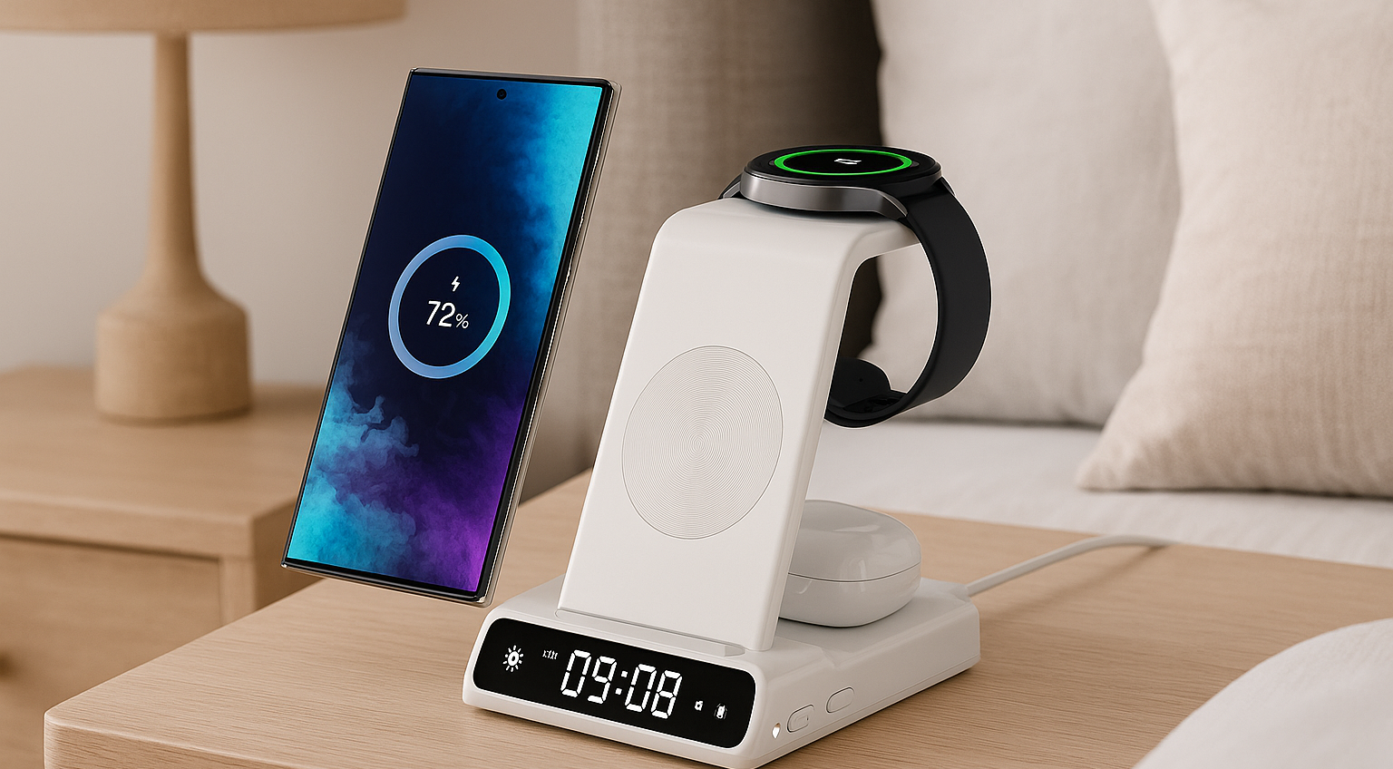 Massima energia per i tuoi dispositivi con il Caricatore Wireless 3-in-1 a soli 36€ Massima energia per i tuoi dispositivi con il Caricatore Wireless 3-in-1 a soli 36€