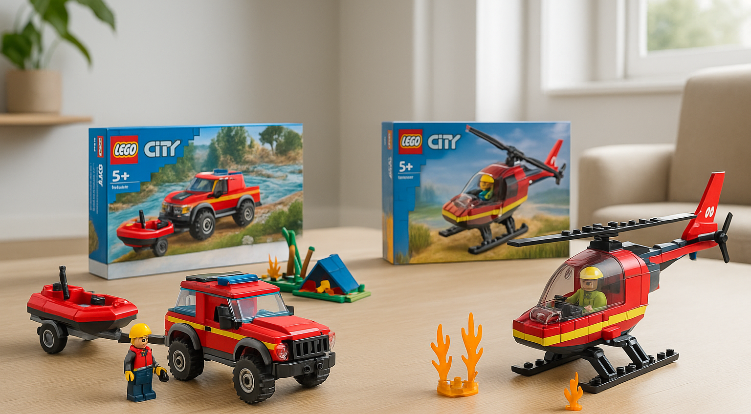 Svendita totale su due Set LEGO dedicati ai Vigili del Fuoco: li paghi solo 33€ Svendita totale su due Set LEGO dedicati ai Vigili del Fuoco: li paghi solo 33€
