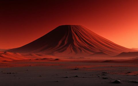 Arsia Mons: Il gigante marziano immortalato dalla sonda Mars Odyssey