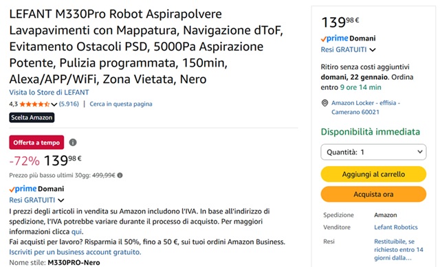 lefant m330 pro 139 euro amazon