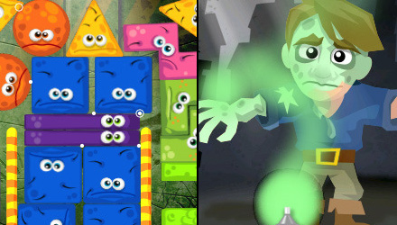 Tumble Jumble e Zombie Dash pubblicati da Clickgamer sull'App Store