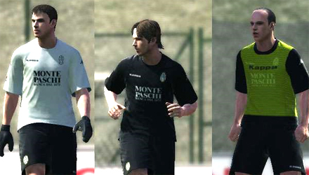 PES 2010 patch: divisa di allenamento per il Siena PES 2010 patch: divisa di allenamento per il Siena