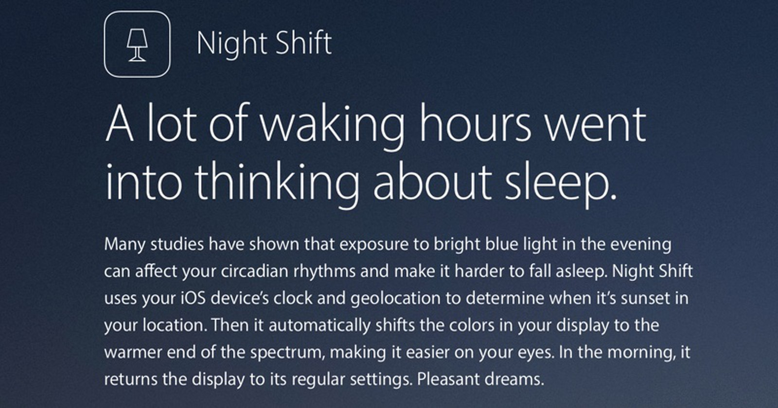 Night Shift: Funziona?