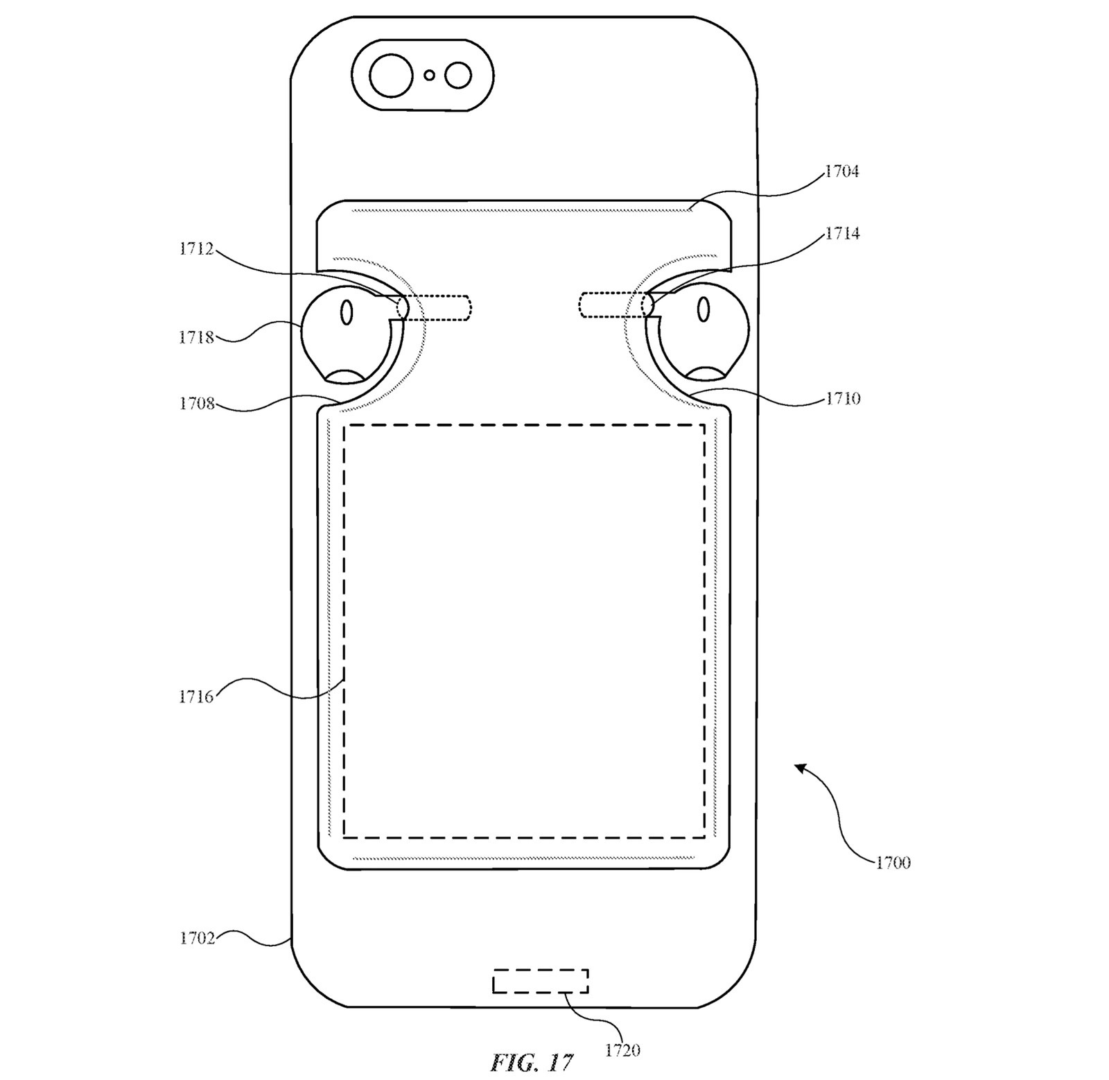 Smart Battery Case con supporto per AirPods