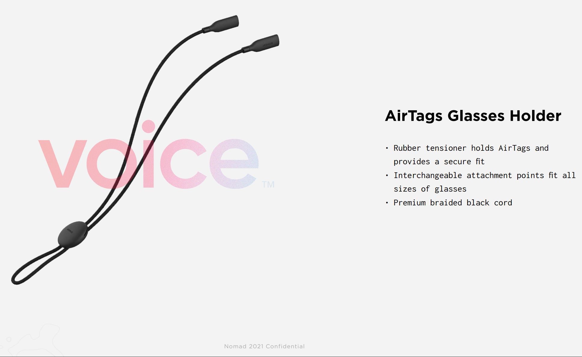 Accessori AirTags - Cordoncino Porta Occhiali Nomad