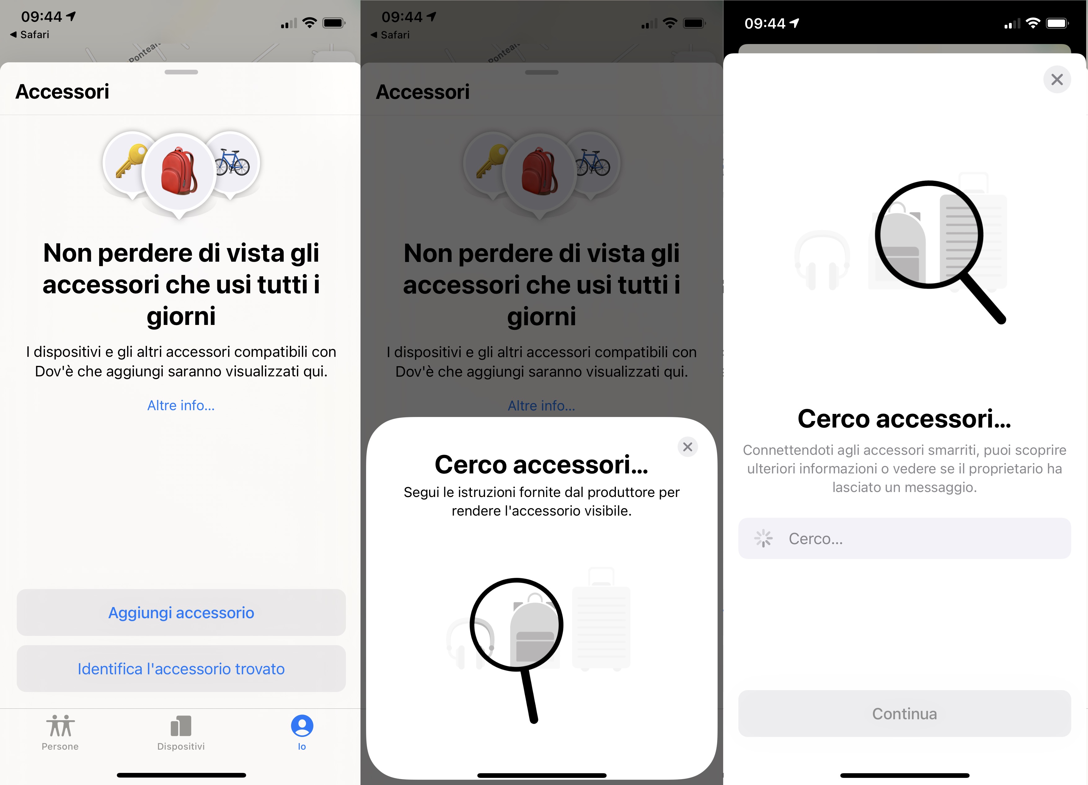 AirTags Dov'è - iOS 14.3