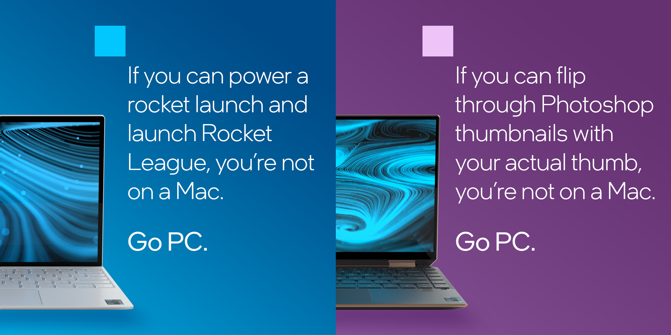 Go PC, la campagna anti-Apple di Intel