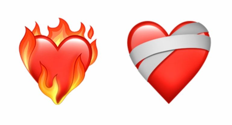 iOS 14.5 Nuovi emoji - Cuore 