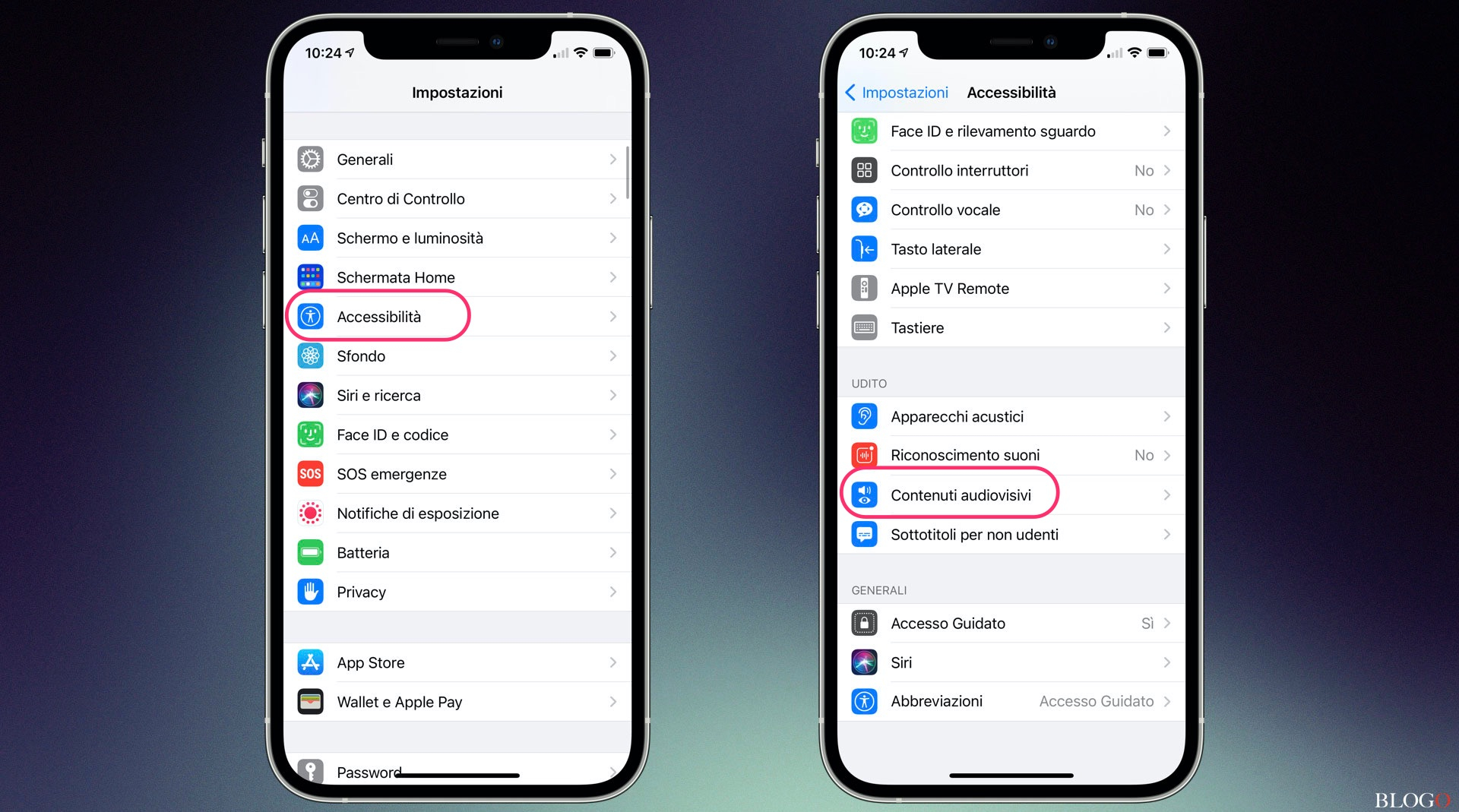 iOS 15 - Attivare Suoni di Sottofondo