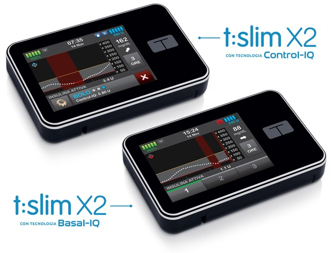 Il microinfusore t: slim X2 di Tandem Diabetes Care