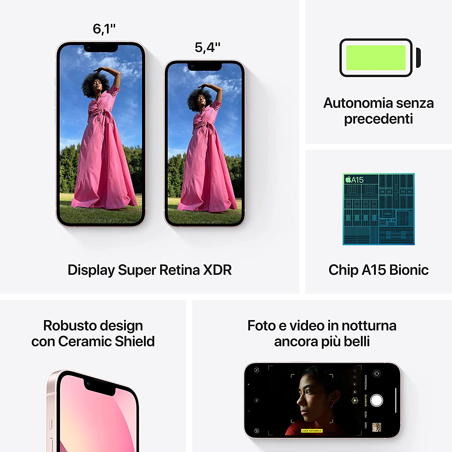iPhone 13 Rosa