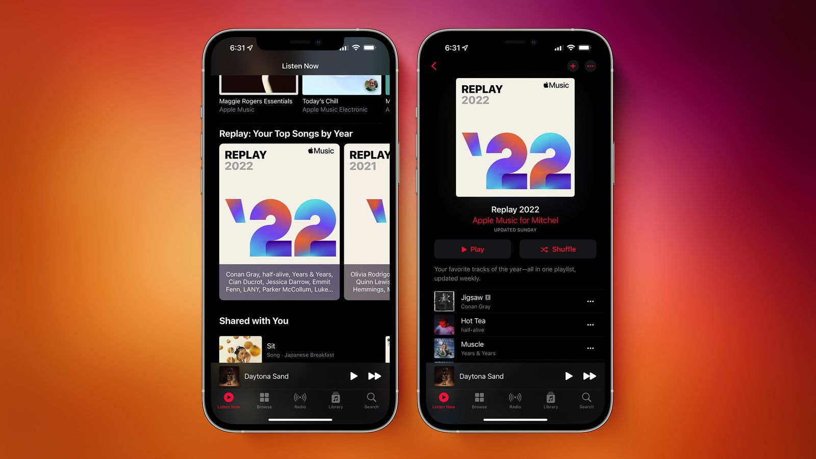 Apple Music Replay 2022