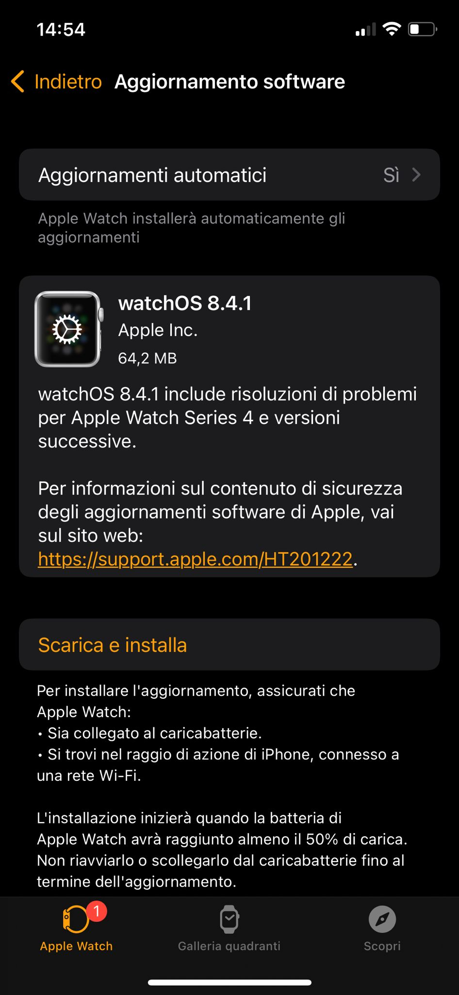 watchOS 8.4.1