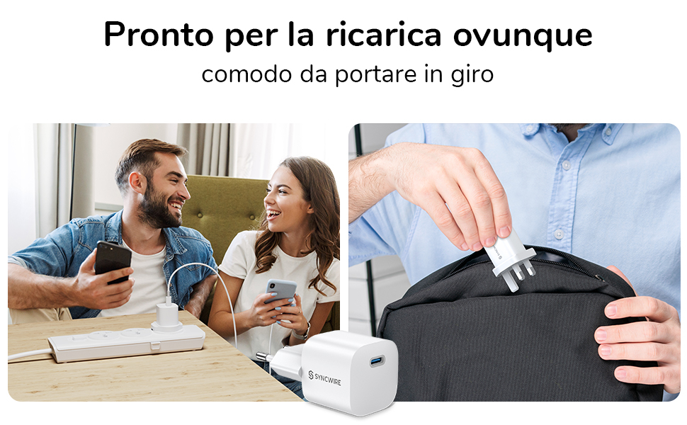 Alimentatore USB-C 20W