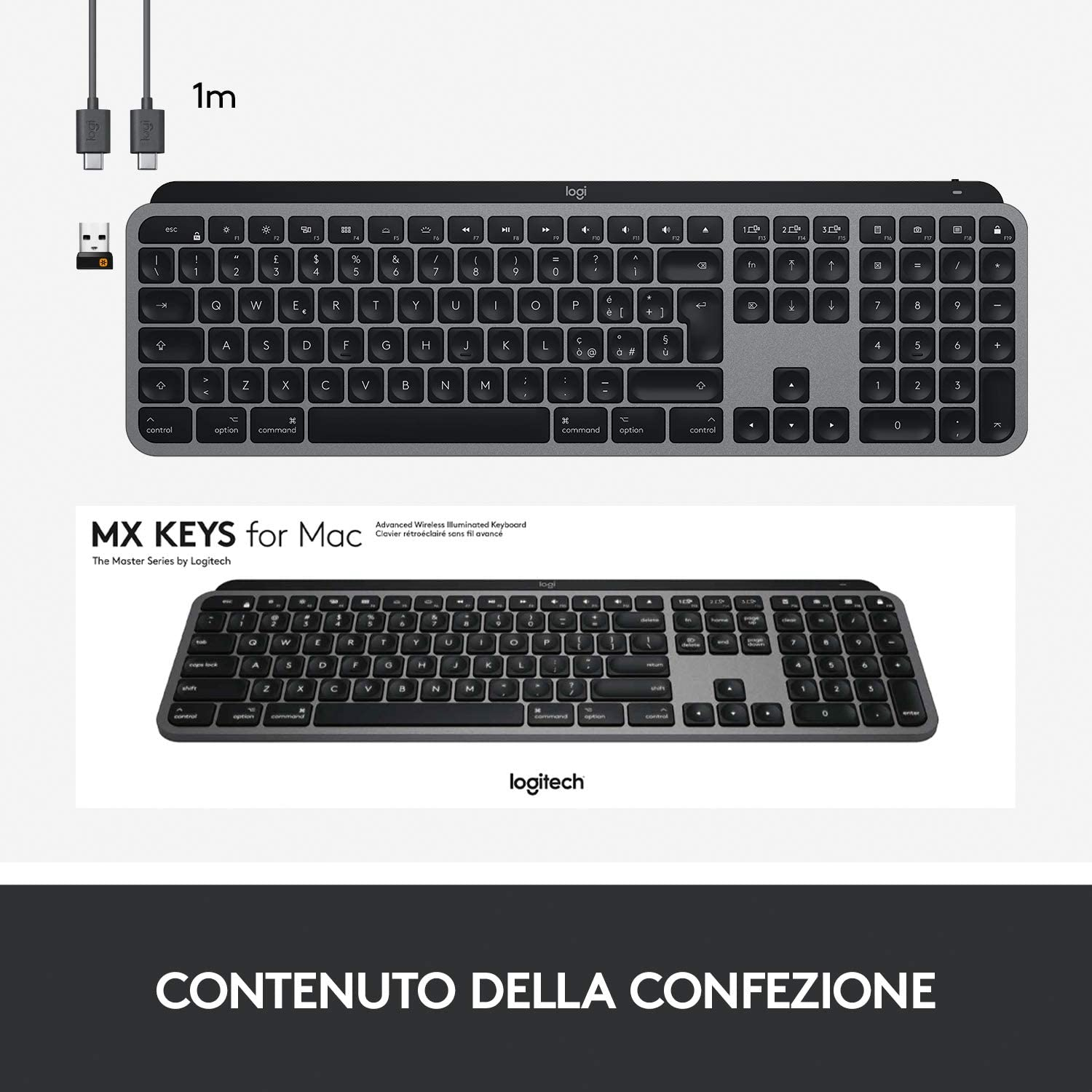Logitech MX Keys per Mac