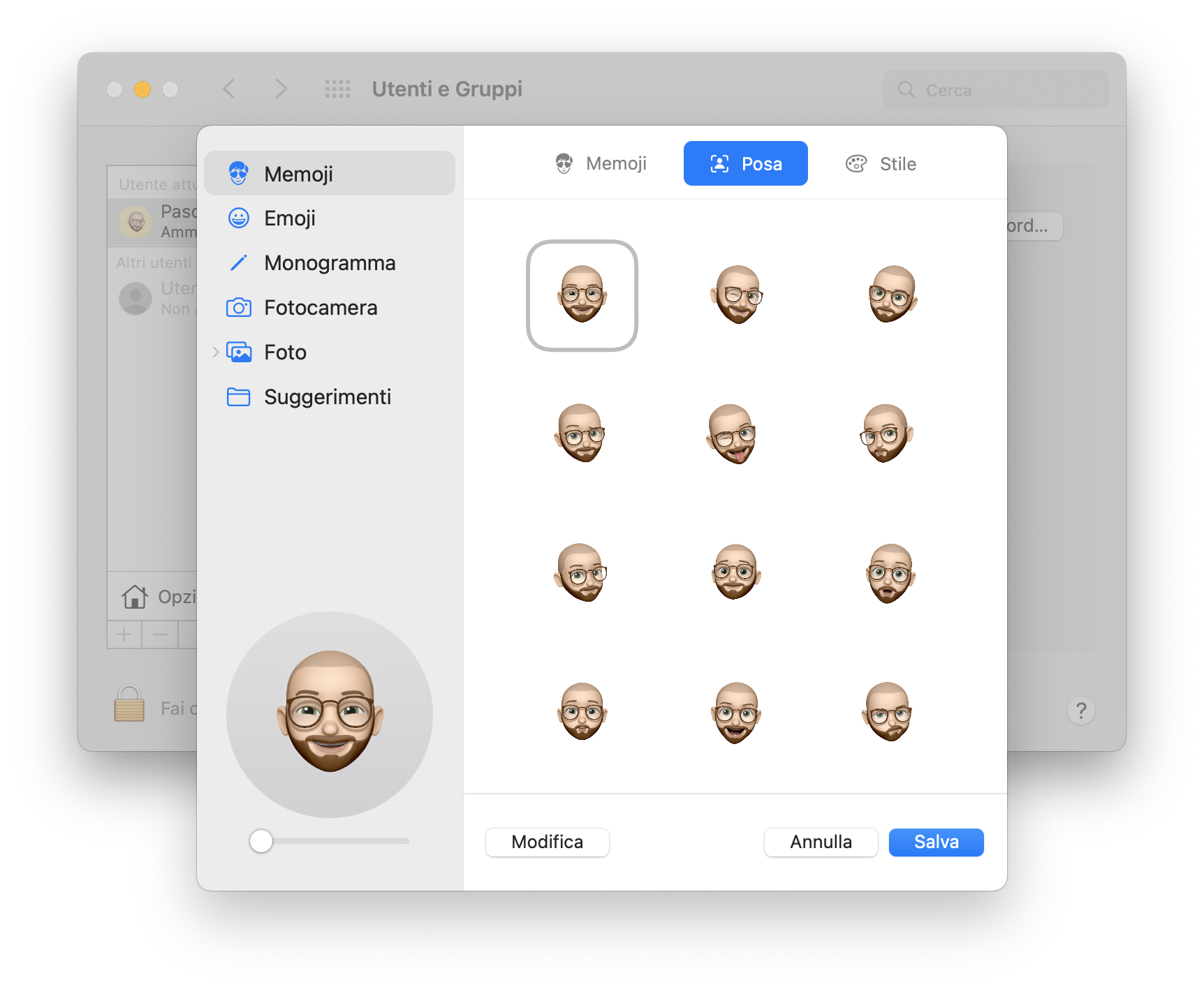 Memoji macOS