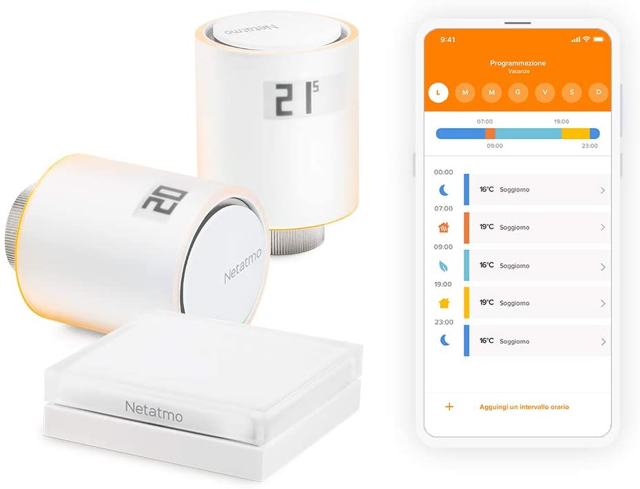 Netatmo Starter Pack Valvole Termostatiche Wifi Intelligenti