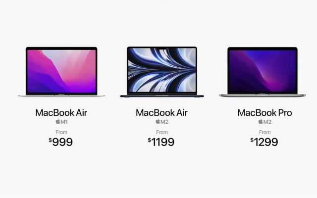 Line up MacBook
