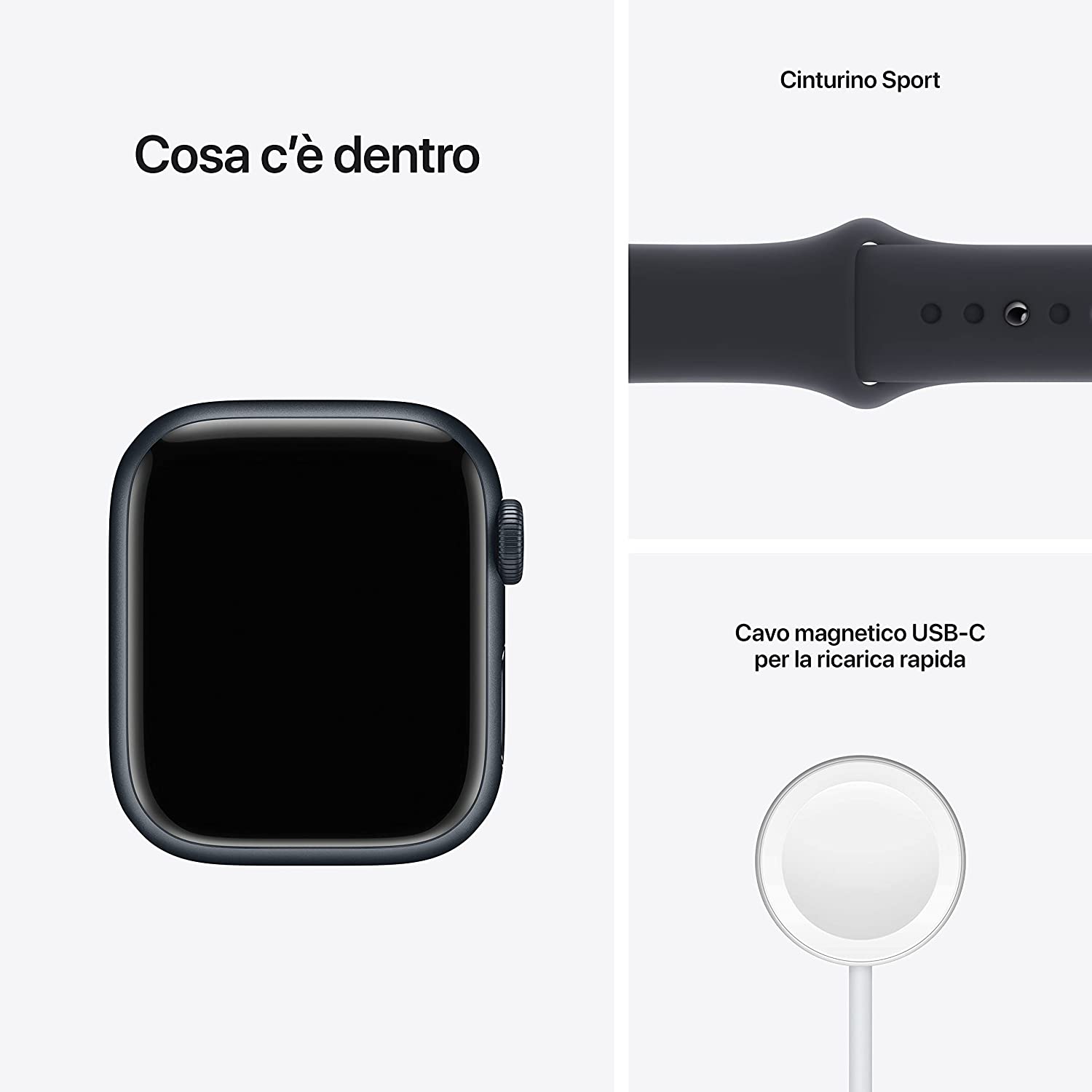 Apple Watch Series 7 - Contenuto confezione