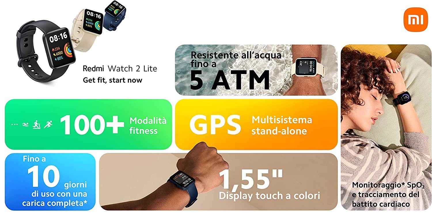 Xiaomi Redmi Watch 2 Lite - Panoramica
