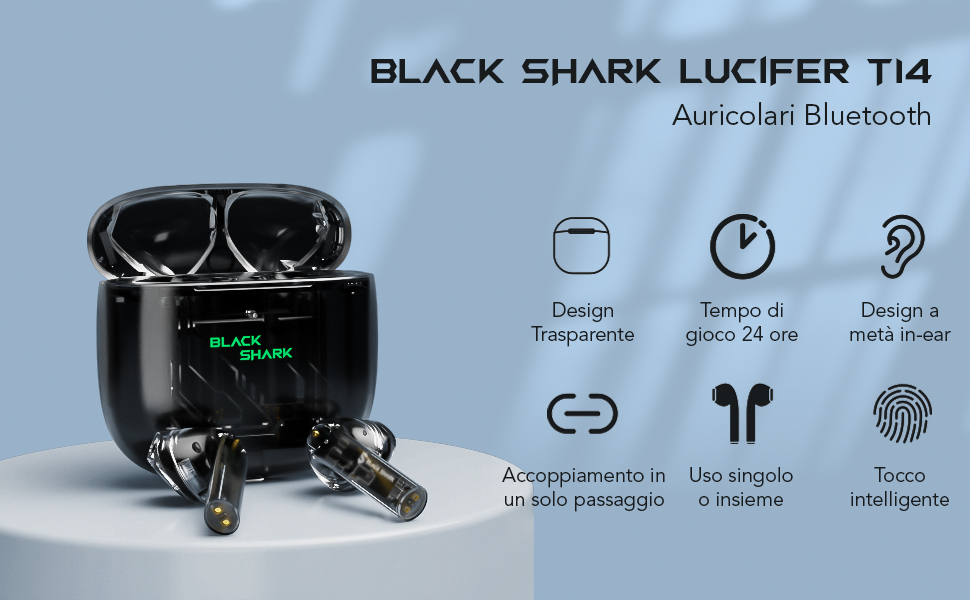 Auricolari Wireless Black Shark