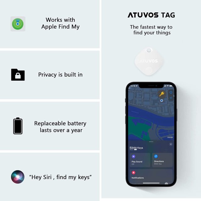 Localizzatore Bluetooth - Tracker - ATUVOS