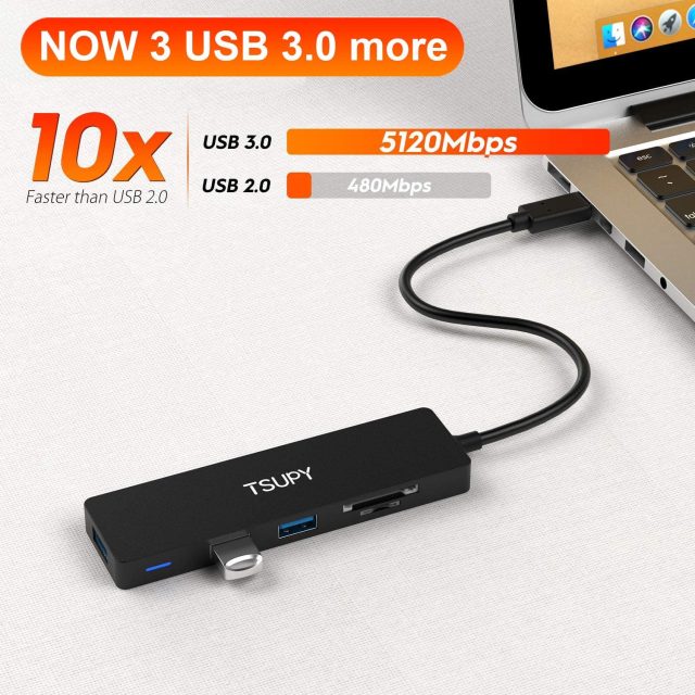 Hub USB-C TSUPY