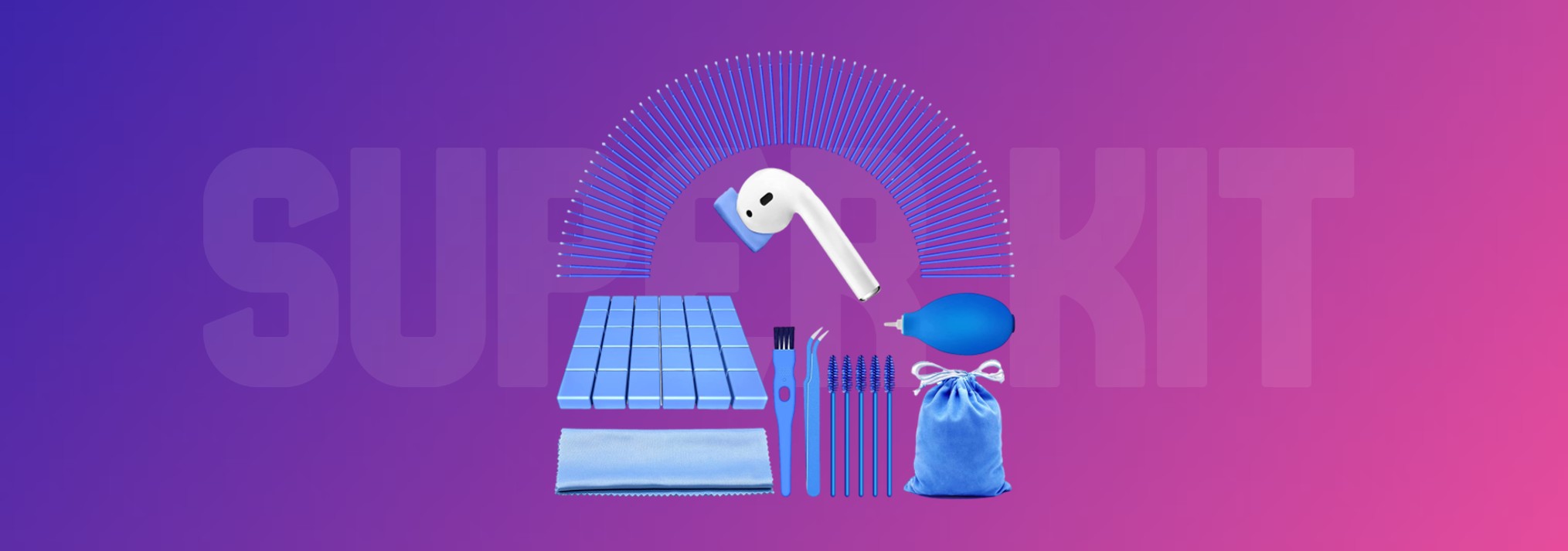 Kit Pulizia Dispositivi Elettronici - Pasta Mastice, Penna Multiuso, Panno Antistatico | Con Custodia - Foto 3