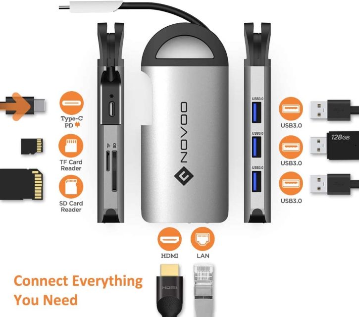 hub USB-C 8-in-1