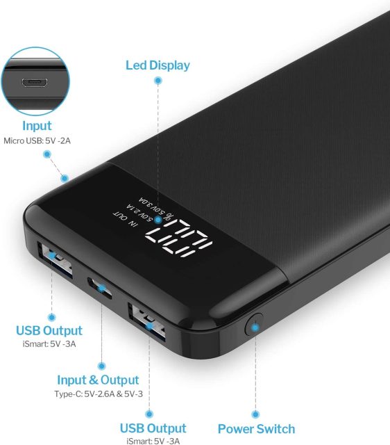 power bank 10400mah