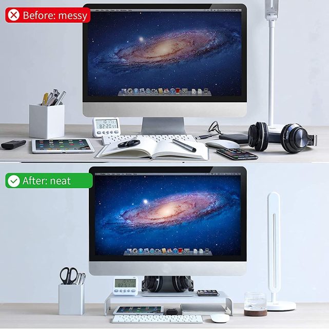 supporto alluminio iMac