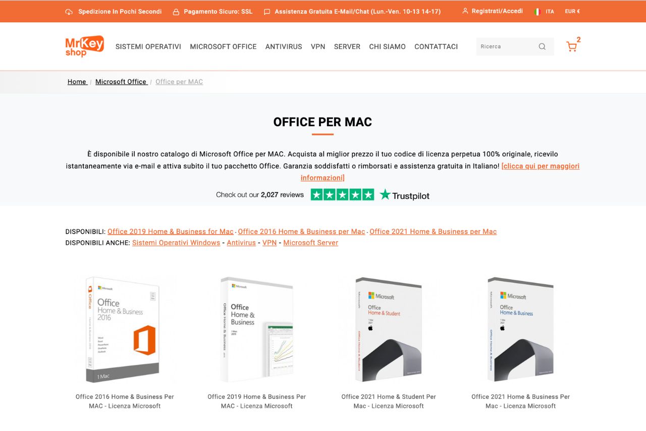 Office gratis per Mac